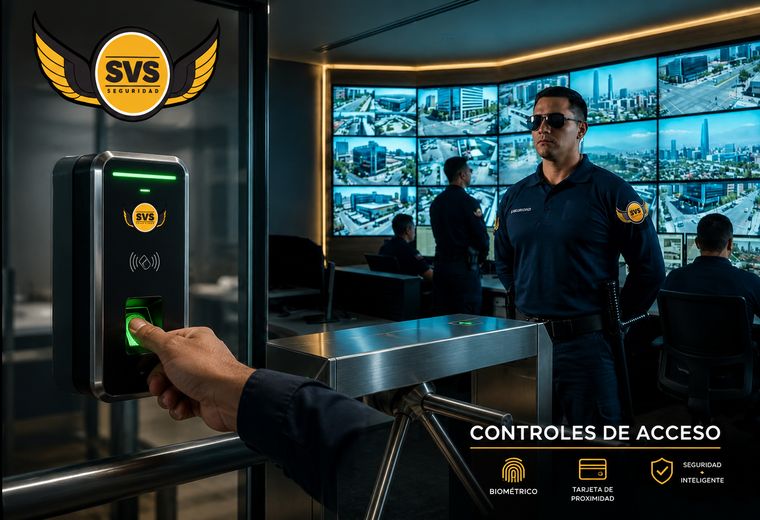 Controles de Acceso en Santiago - SVS Seguridad